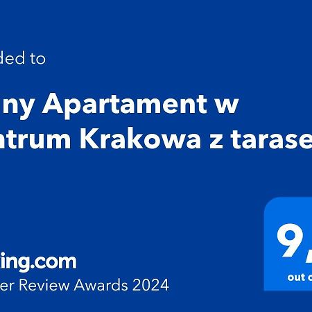 Ladny Apartament W Centrum Krakowa Z Tarasem. Экстерьер фото